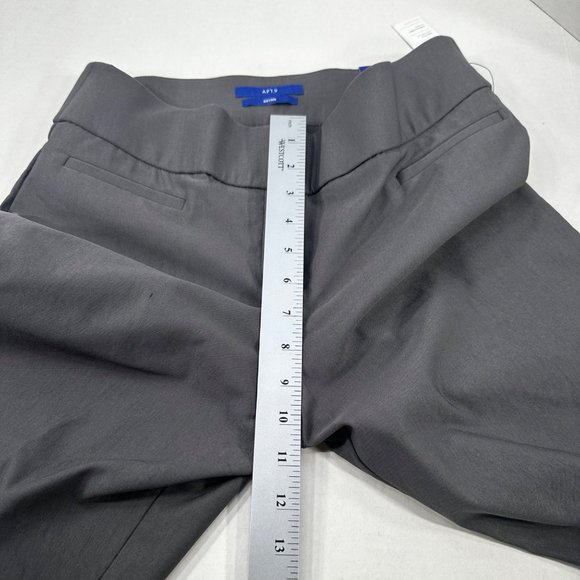 Apt 9 Women's Size 12 Capri Brynn Mid Rise Gray New With Tags - Picture 14 of 16